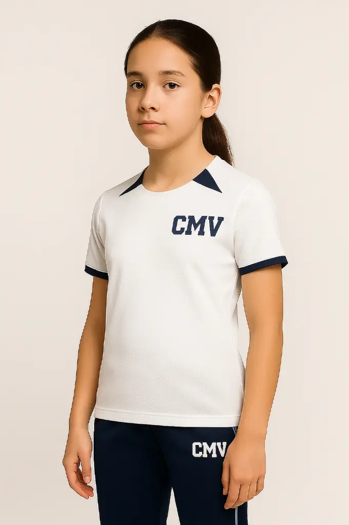 Playera Escolar  (Kids, XXS)